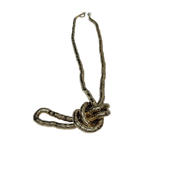 Vintage Bendable Gold Snake Necklace, Design your own Necklace 4 feet long! - Picture 6 of 17